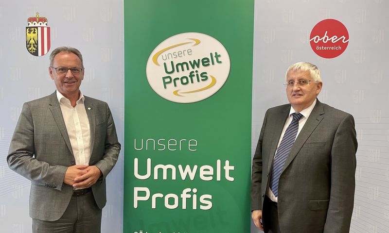 Bgm. Roland Wohlmuth und Johann Hingsamer Roland Wohlmuth und Johann Hingsamer