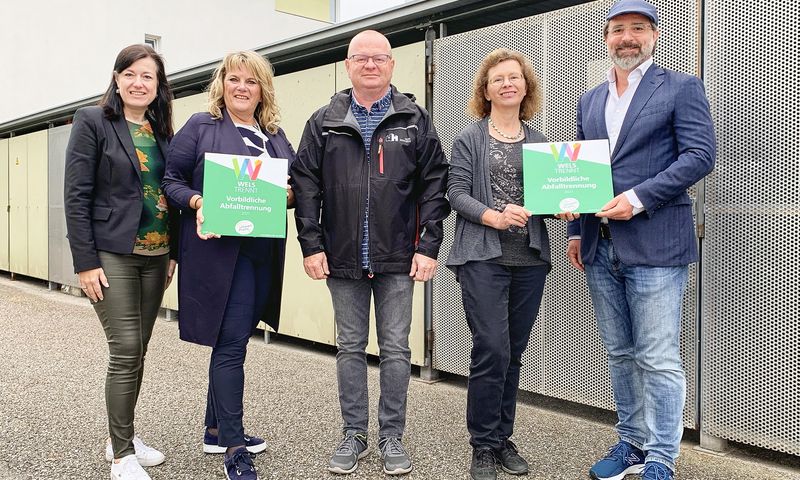Übergabe Gütesiegel (Foto: Stadt Wels)