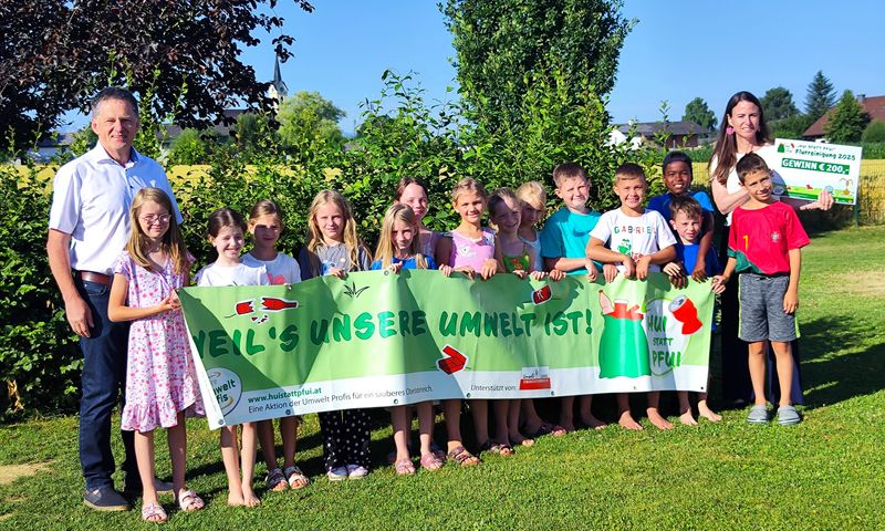 BAV Obmann Fritz Steindl mit VS Roitham