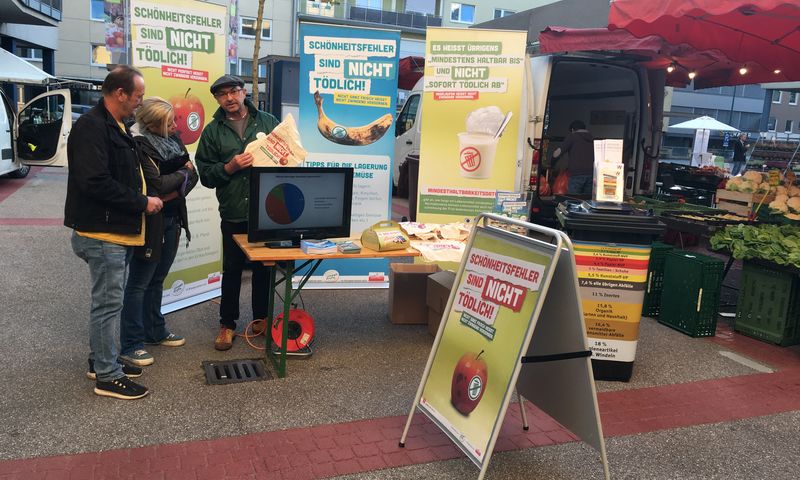 Abfallberatung am Welser Wochenmarkt Abfallberatung am Welser Wochenmarkt