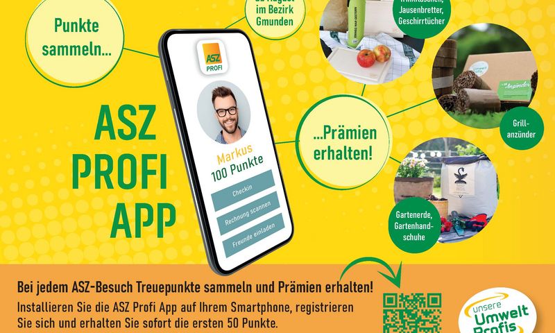 Inserat ASZ Profi App