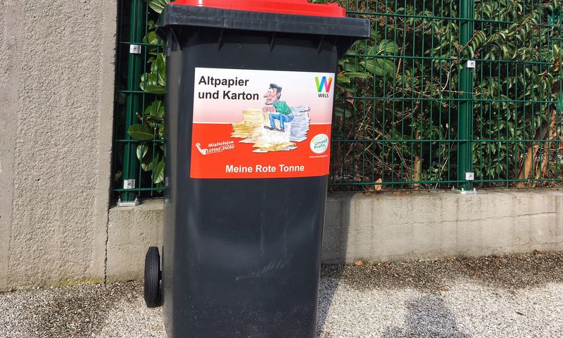 Meine rote Tonne