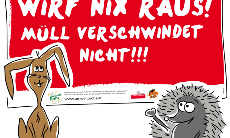 Wirf nix raus!